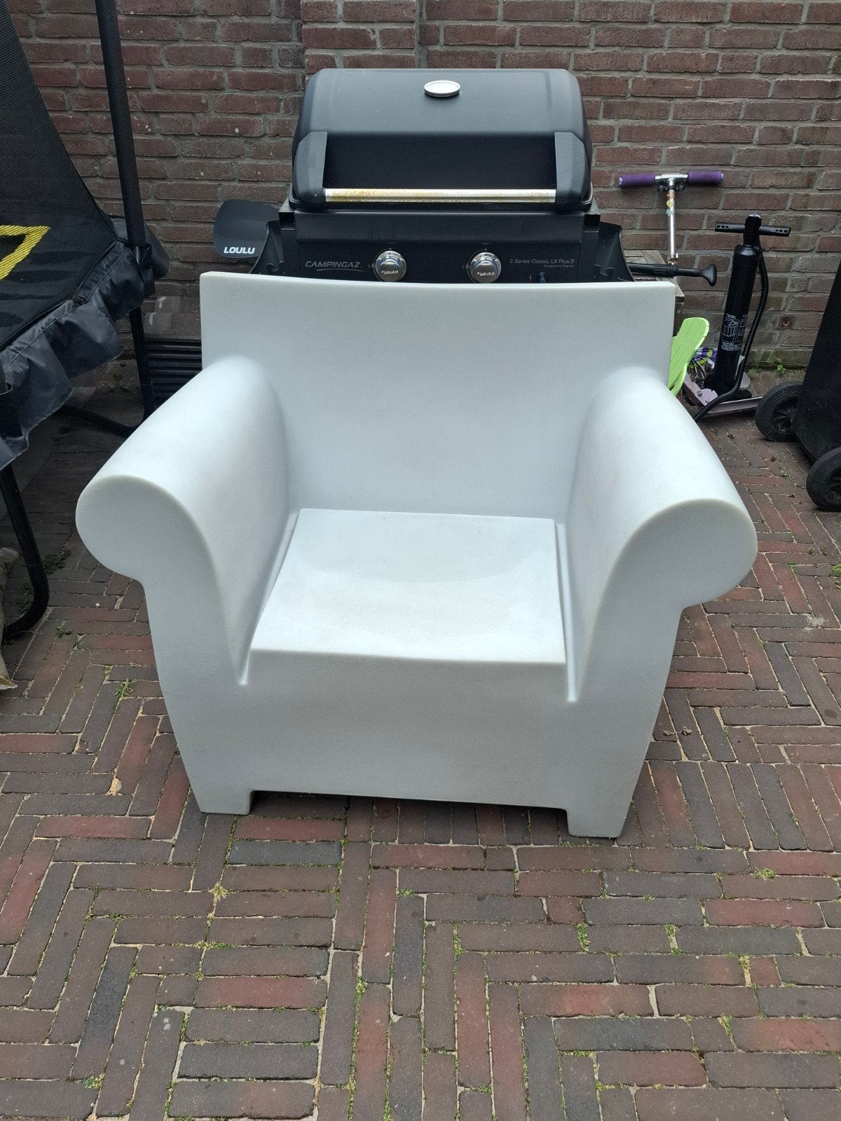 Kartell bubble club stoel, Ophalen, Kunststof, Gebruikt, Wit