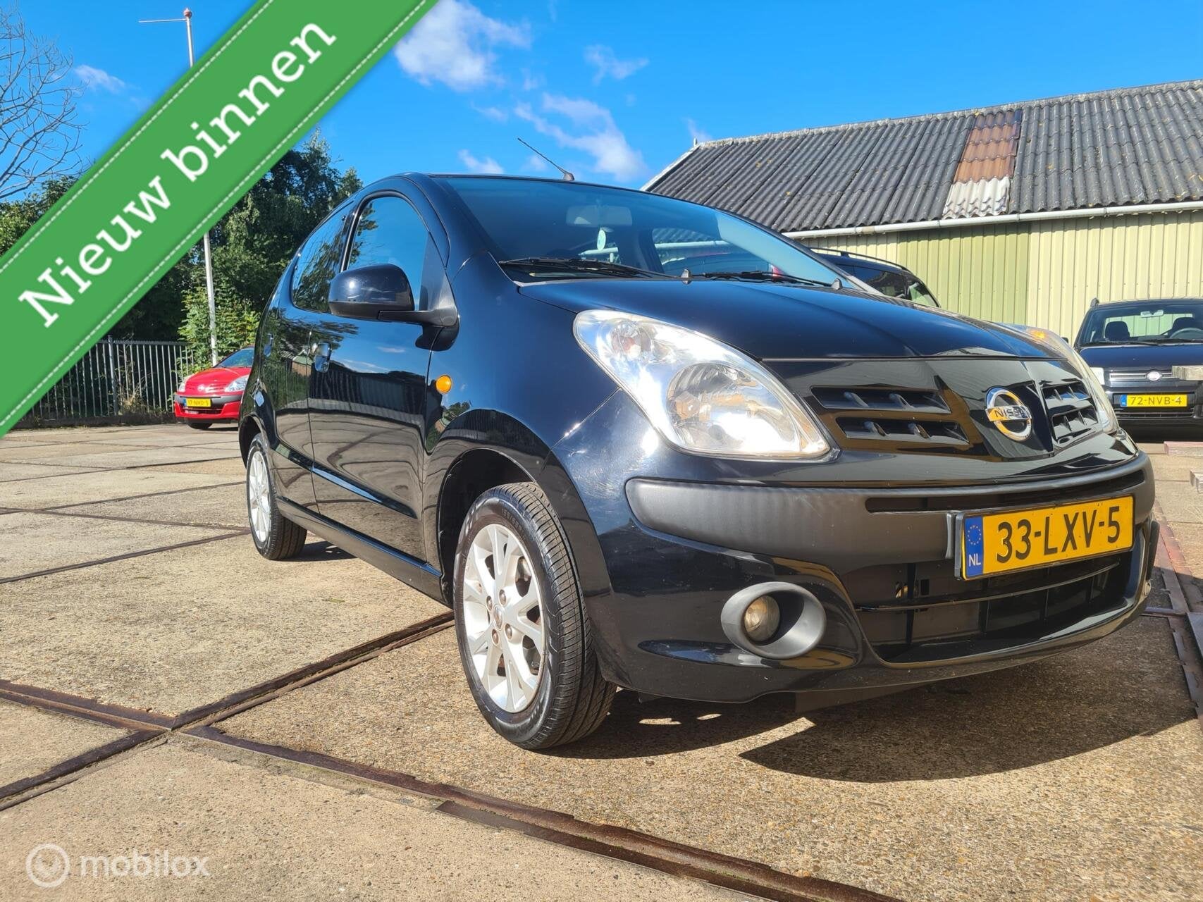 Nissan Pixo 1.0 Look Airco Apk9-2027, Auto's, Voorwielaandrijving, Euro 5, Gebruikt, 200 kg