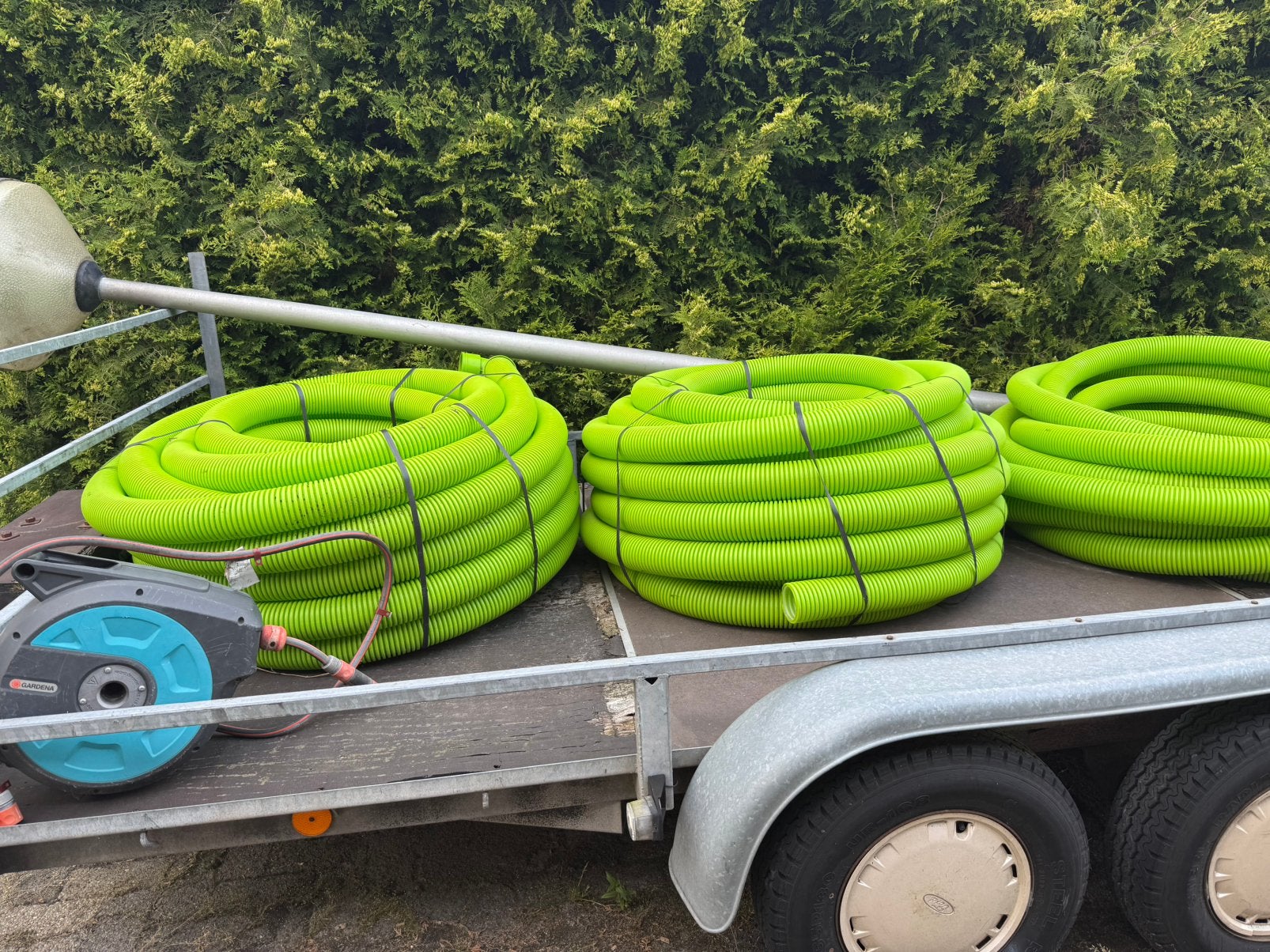 Ubbink air, Doe-het-zelf en Verbouw, Ophalen, Afvoer, Pvc, Zo goed als nieuw