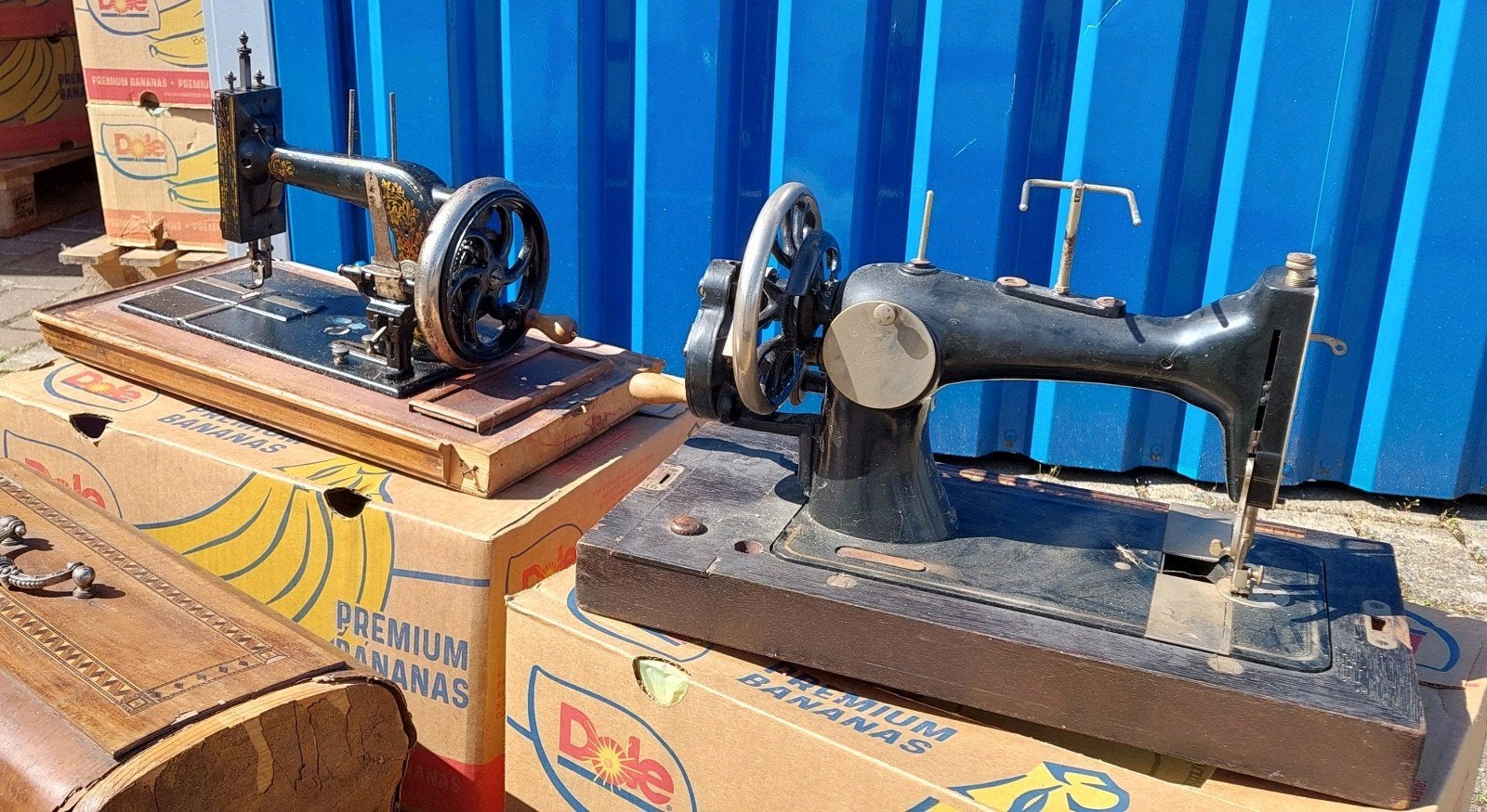 Naaimachines., Antiek en Kunst, Antiek | Naaimachines, Ophalen