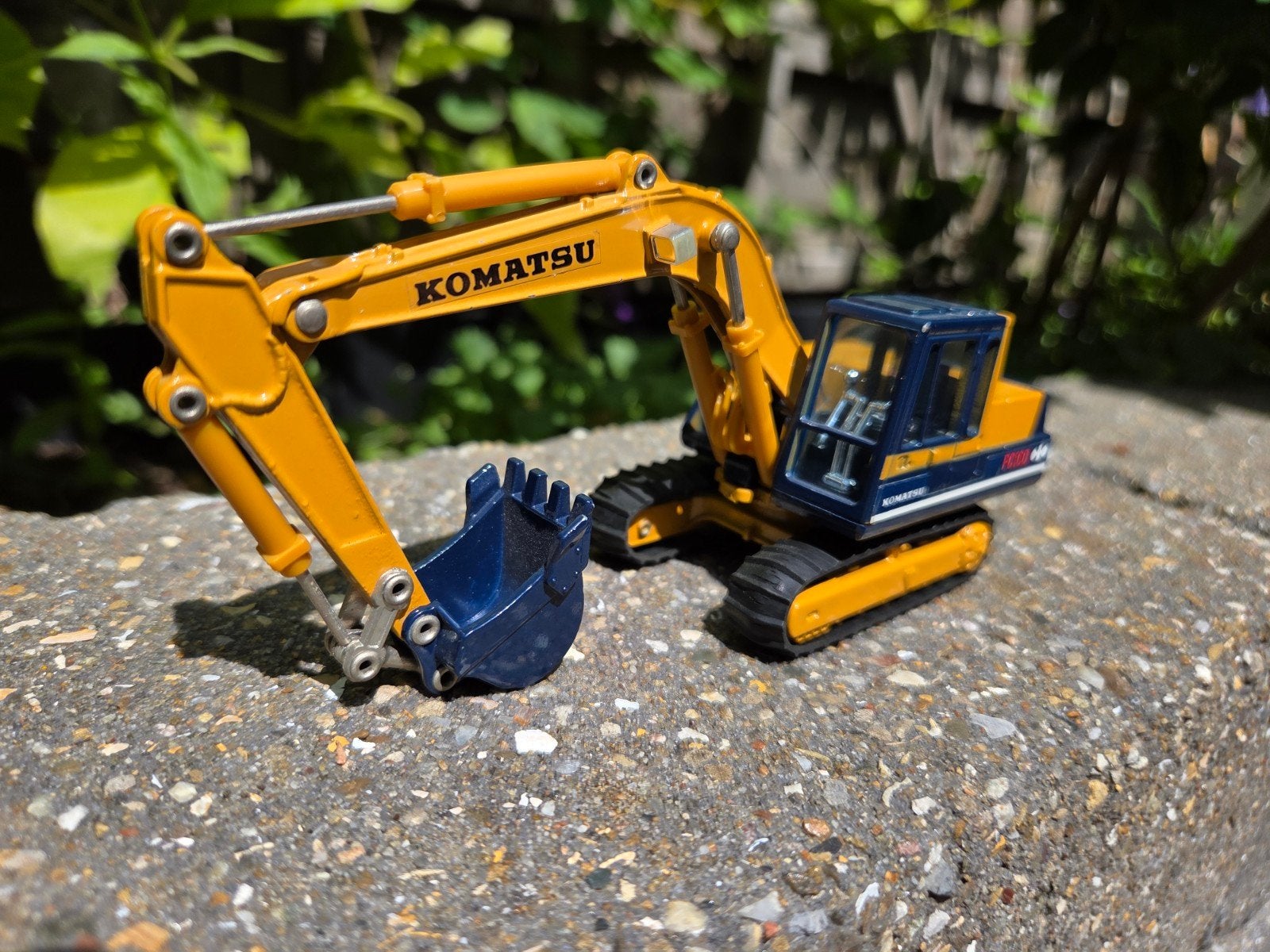 Shinsei Komatsu PC100, Ophalen of Verzenden, Zo goed als nieuw, Hijskraan, Tractor of Landbouw, Overige merken