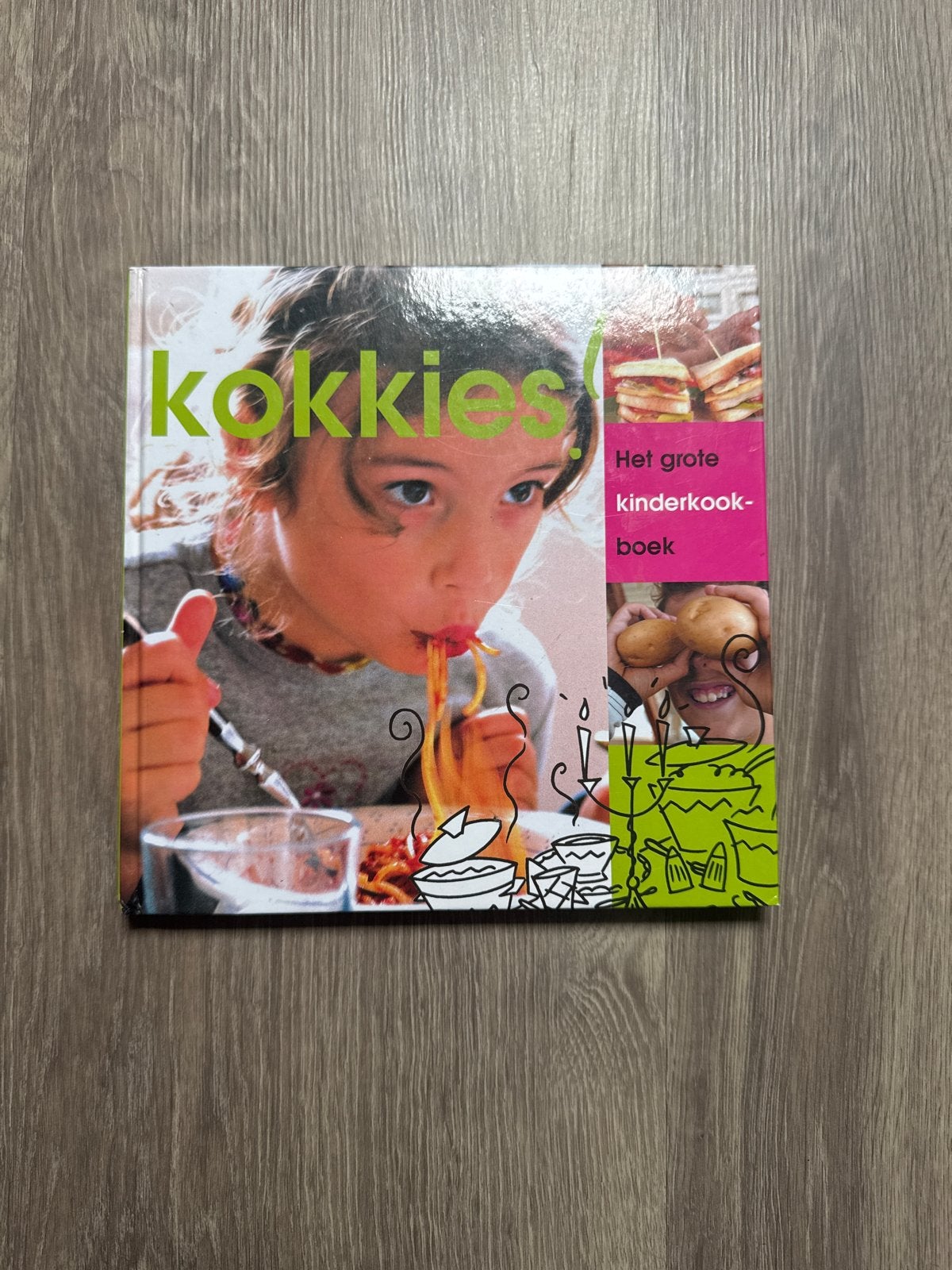 Kokkies! Het grote kinderkookboek - Recepten voor kids, Boeken, Kookboeken, Ophalen, Zo goed als nieuw, Hoofdgerechten