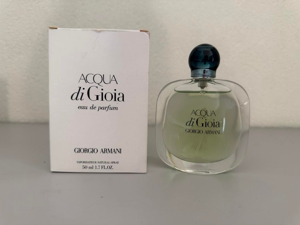 Acqua di Gioia Eau de Parfum 50ml - Giorgio Armani, Ophalen of Verzenden, Zo goed als nieuw