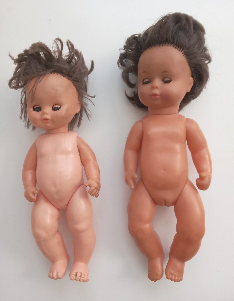 Twee poppen meisjes, Oosterveldweg 15, 7274 DZ, Gebruikt, Overige typen, Ophalen of Verzenden