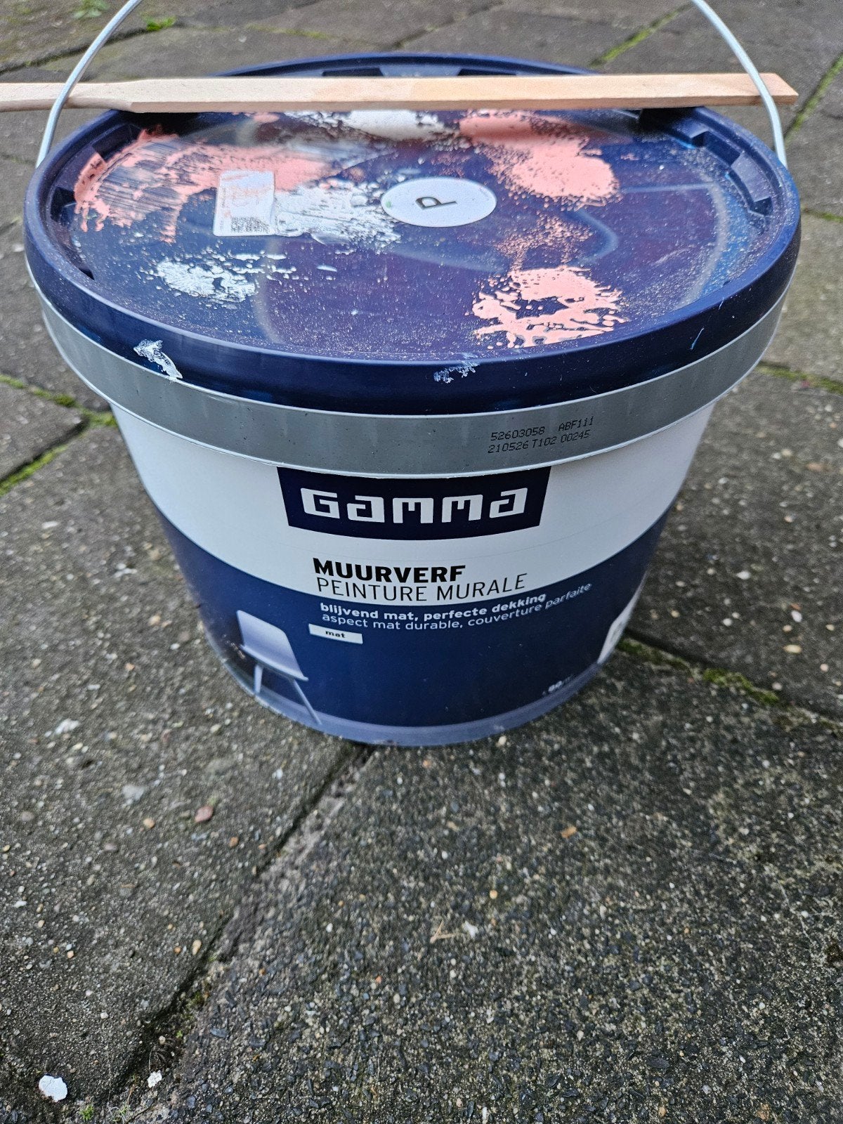 GAMMA Muurverf Mat 10L - Pale Terracotta, Ophalen, Overige kleuren, 5 tot 10 liter, Nieuw
