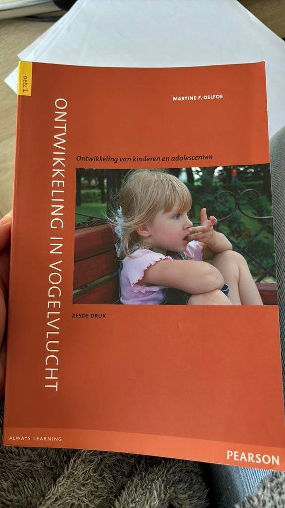 Martine F. Delfos - Ontwikkeling in vogelvlucht, Ophalen, Sociale wetenschap, Zo goed als nieuw, Martine F. Delfos