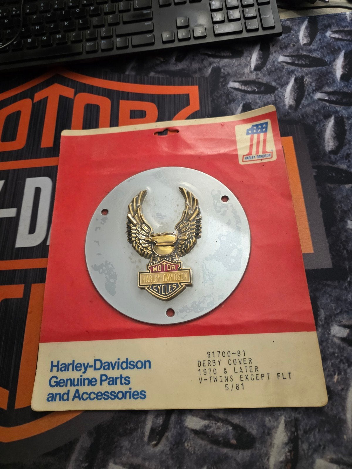Harley-Davidson NOS Derby Cover 91700-81 Factory Sealed, Ophalen of Verzenden, Nieuw