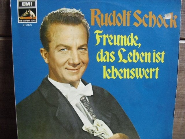 Rudolf Schock "Freunde, Das Leben Ist Lebenswert" LP, Cd's en Dvd's, Vinyl | Klassiek, LP, Gebruikt, Ophalen of Verzenden, Romantiek