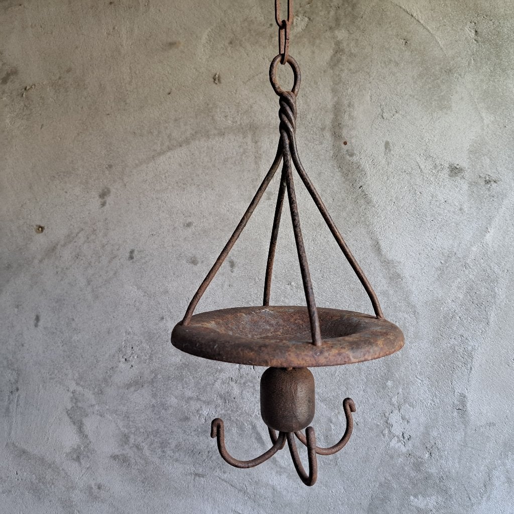 Oude mijnwerkershaak brocante zeepbakje haak mijnen *Etage3*, Gebruikt, ., Ophalen of Verzenden, .