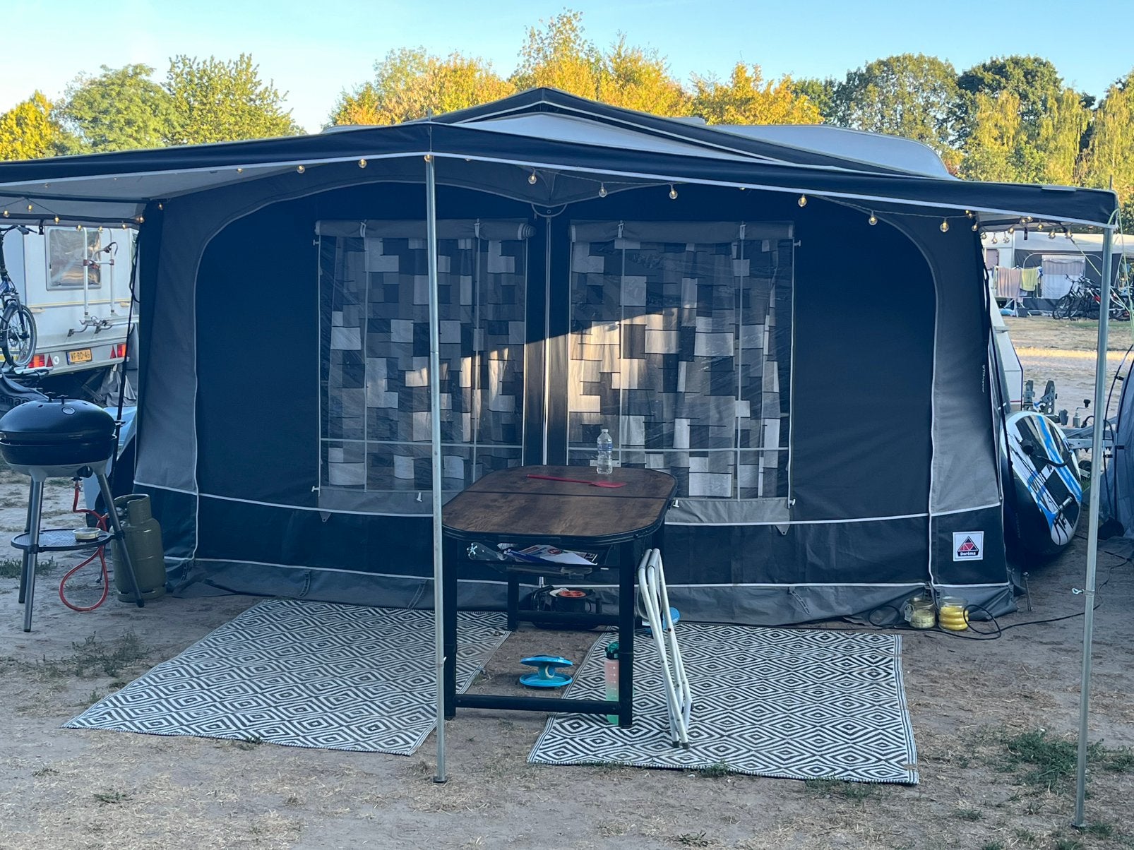 Dethleffs caravan, Caravans en Kamperen, Caravans, Luifel, Treinzit, 750 - 1000 kg, Particulier