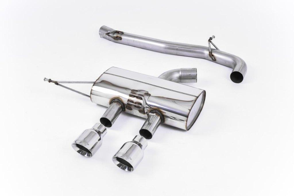 Milltek non-resonated catback uitlaat - VW Golf 6 R 09-13, Ophalen of Verzenden