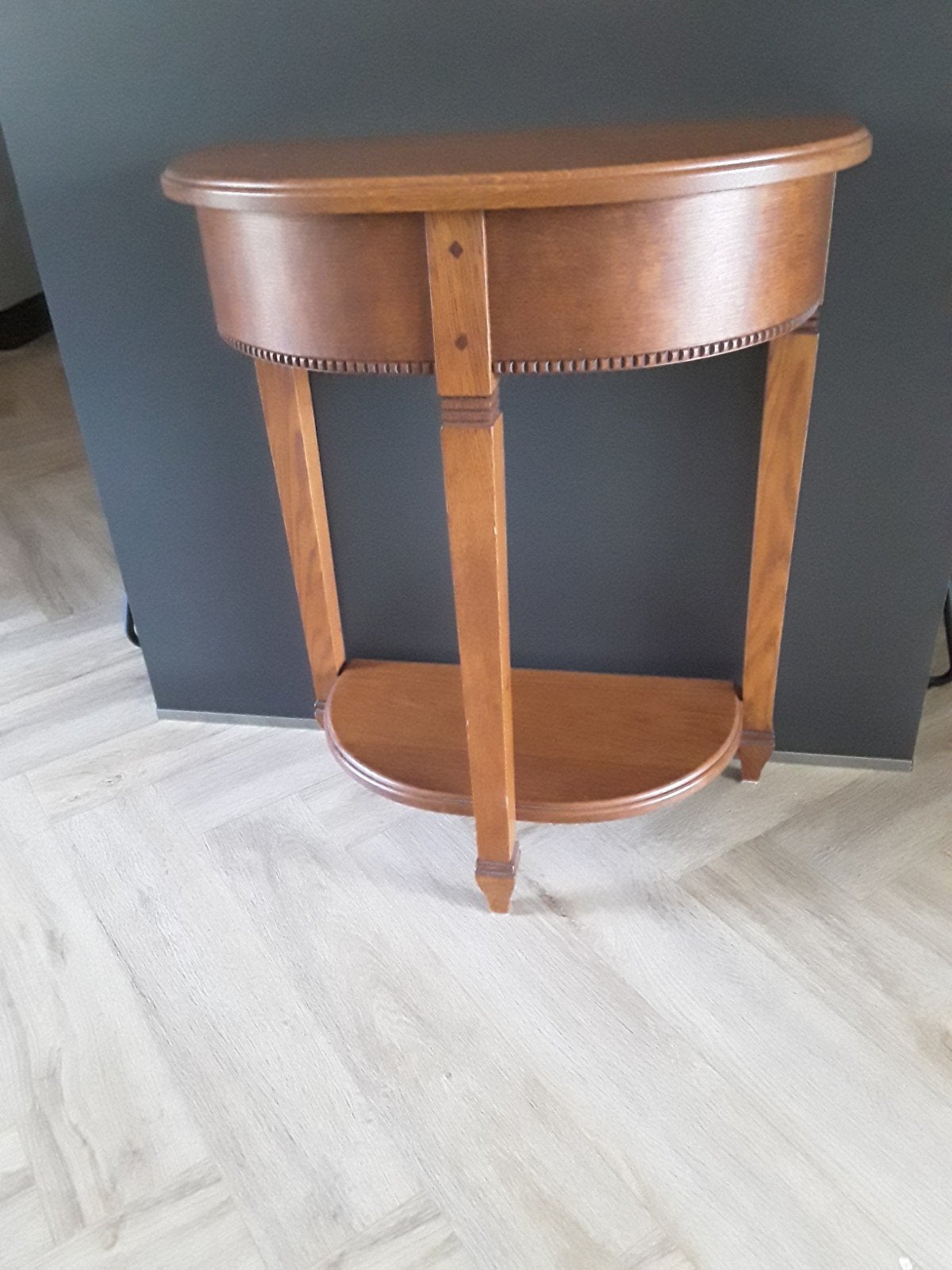 eiken wandtafel, Huis en Inrichting, Ophalen, 25 tot 50 cm, Rechthoekig, 50 tot 100 cm