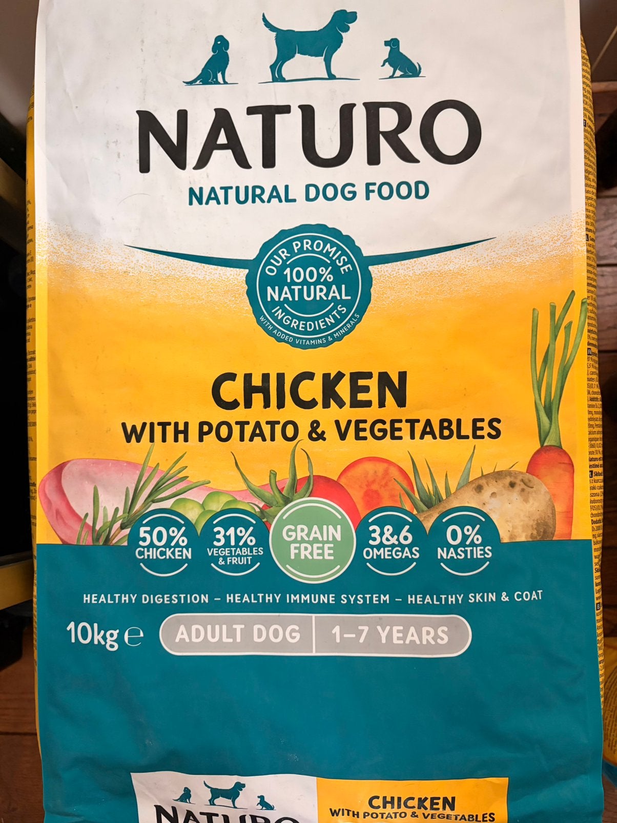 Naturo hondenvoer glutenvrij grainfree 10kg kip, Dieren en Toebehoren, Ophalen, Hond