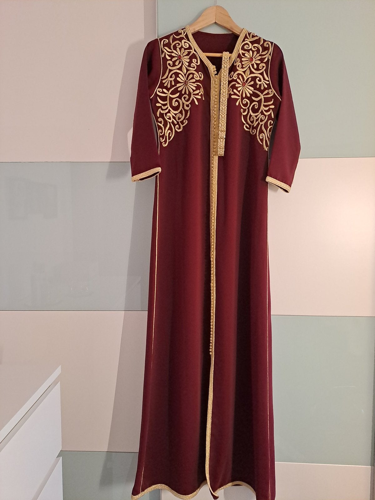 Kaftan Caftan Takchita, Overige typen, Ophalen of Verzenden, Zo goed als nieuw, Maat 34 (XS) of kleiner