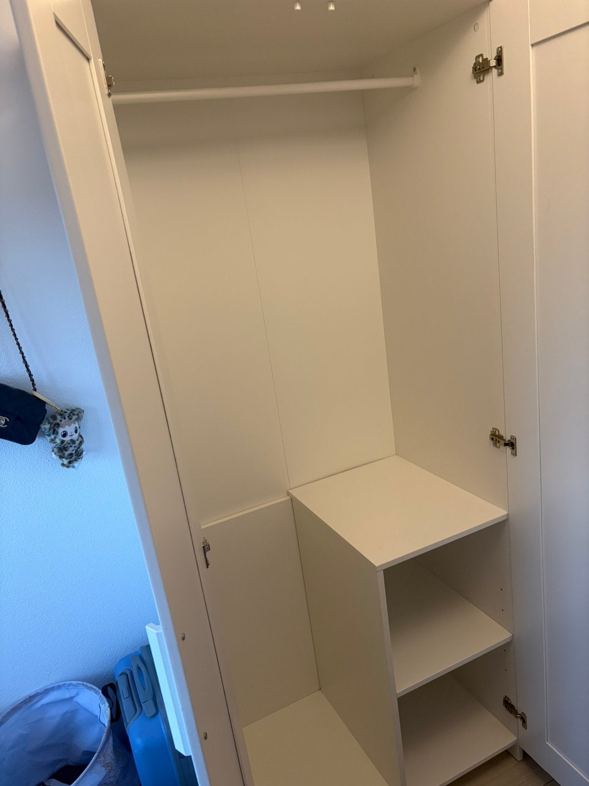 Ikea BRIMNES kledingkast, Huis en Inrichting, Ophalen, 100 tot 150 cm, Zo goed als nieuw, 150 tot 200 cm