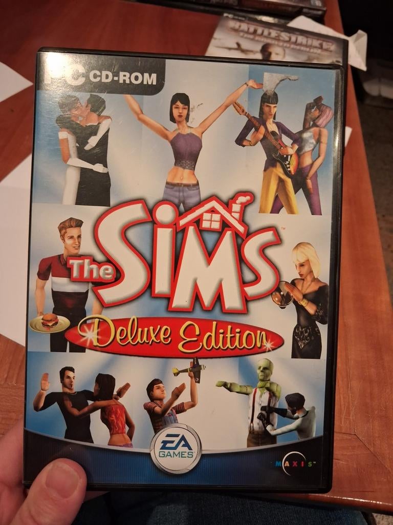 The Sims Deluxe Edition, Spelcomputers en Games, Games | Pc, 1 speler, Ophalen of Verzenden, Zo goed als nieuw, Vanaf 12 jaar