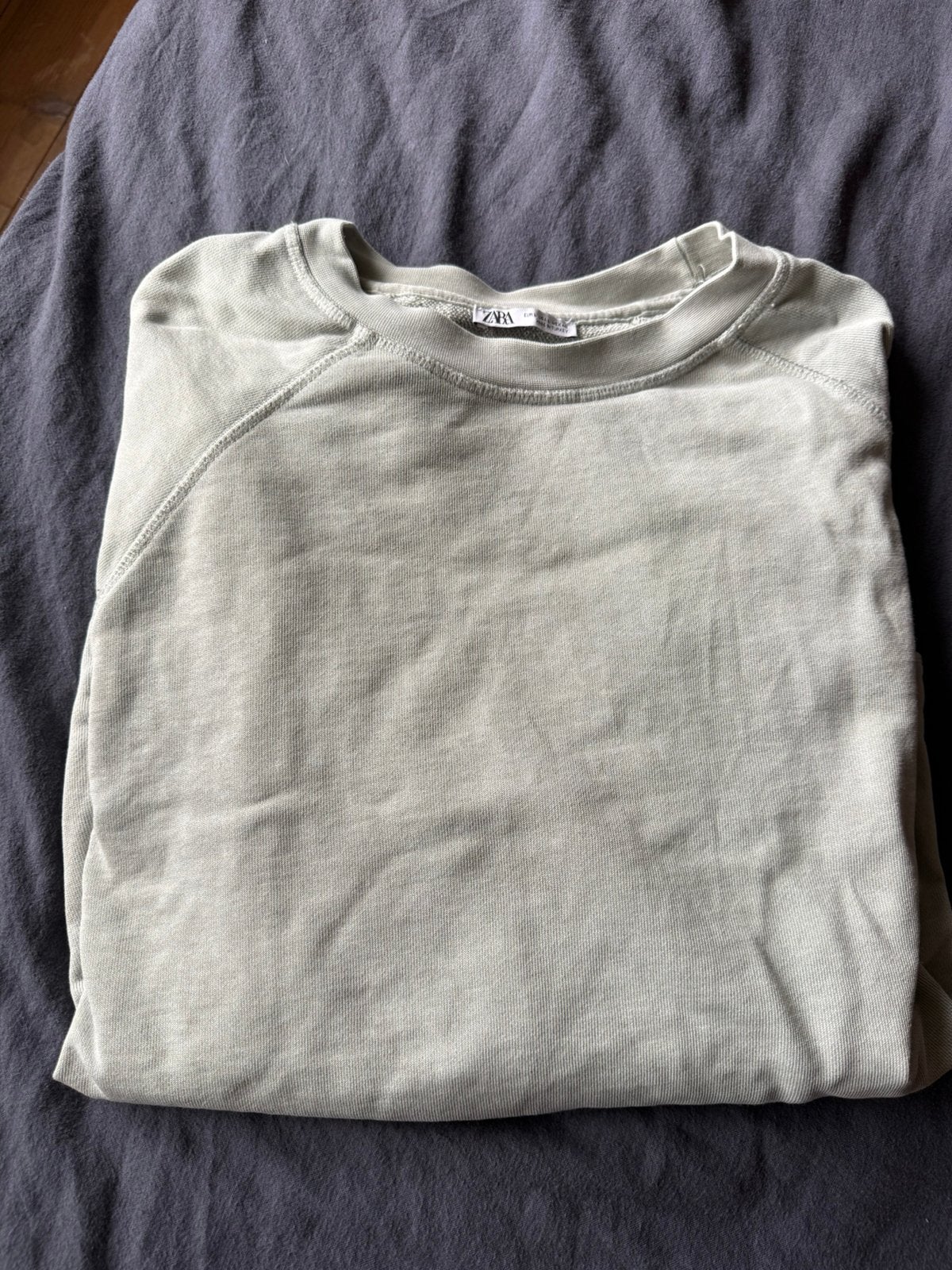 Zara sweater L heren, Ophalen of Verzenden, Zo goed als nieuw, Groen