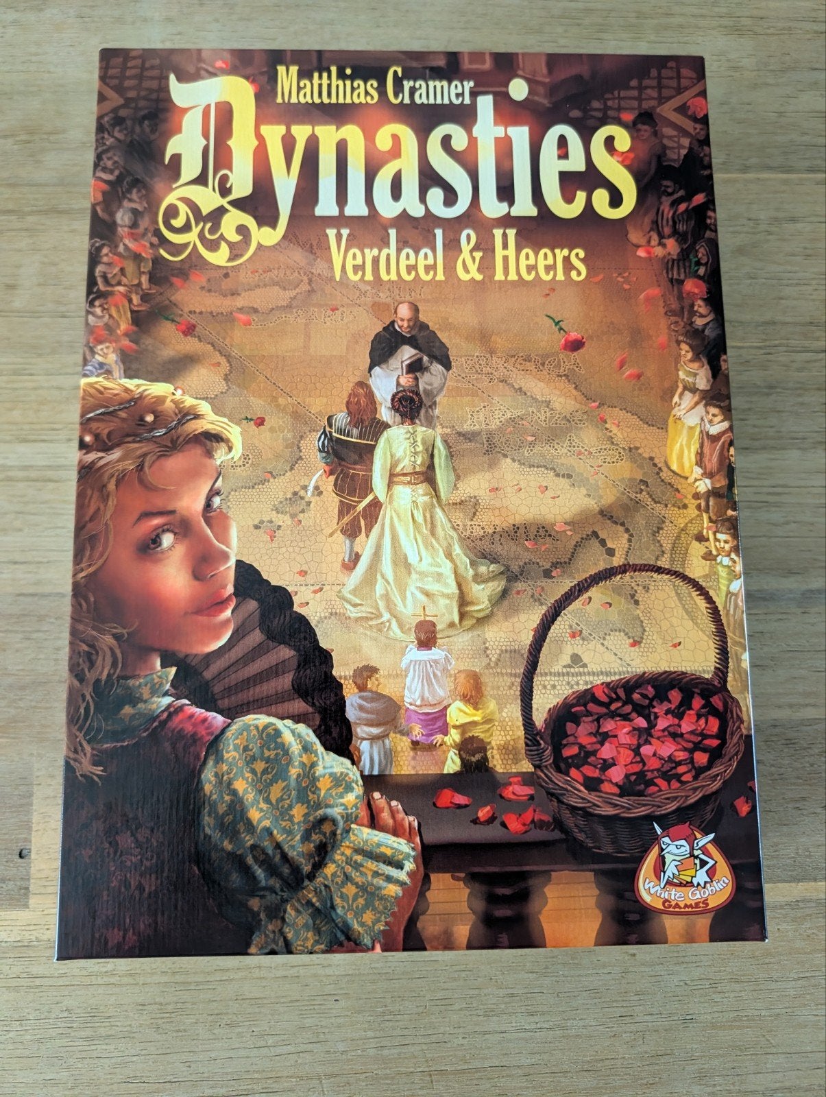 Dynasties - bordspel door Matthias Kramer, Drie of vier spelers, Ophalen of Verzenden, Nieuw, White Goblin Games
