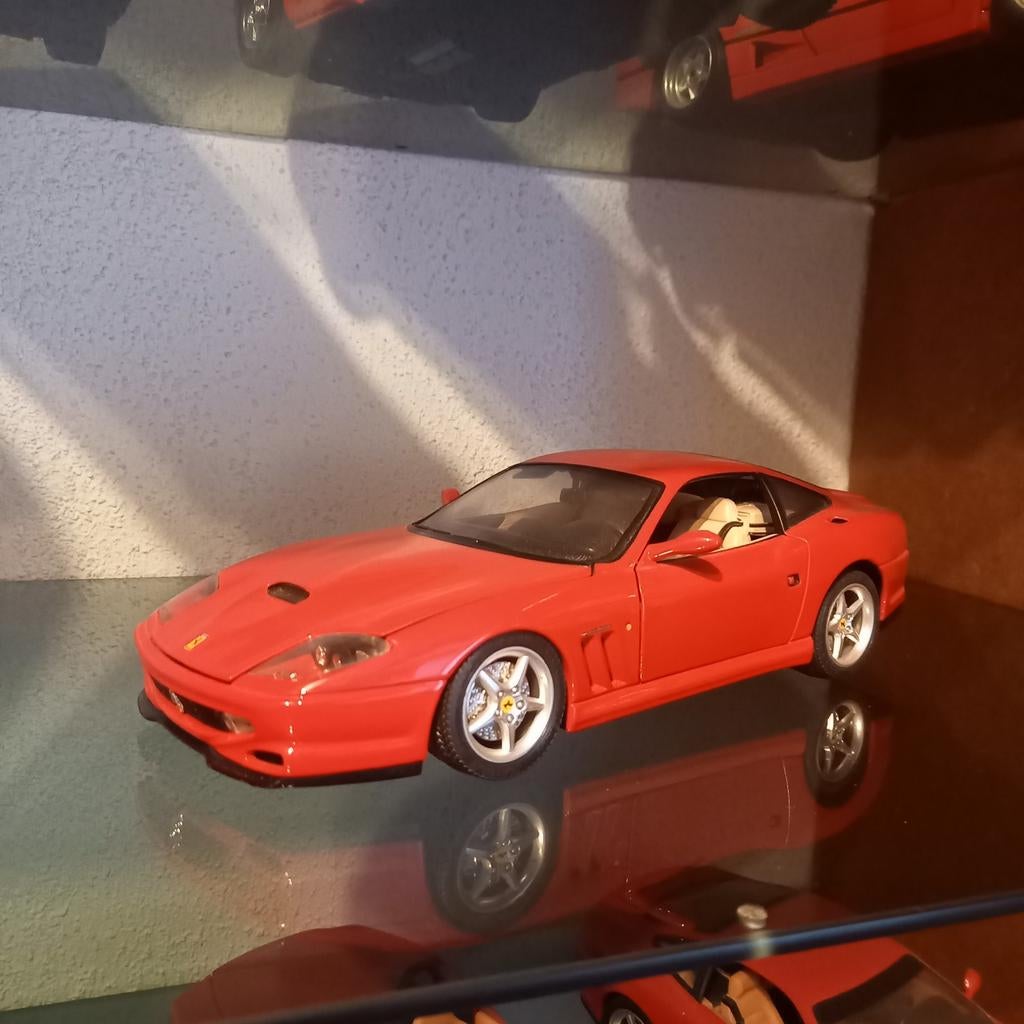 Ferrari 575MM, Hobby en Vrije tijd, Ophalen of Verzenden, Zo goed als nieuw, Hot Wheels