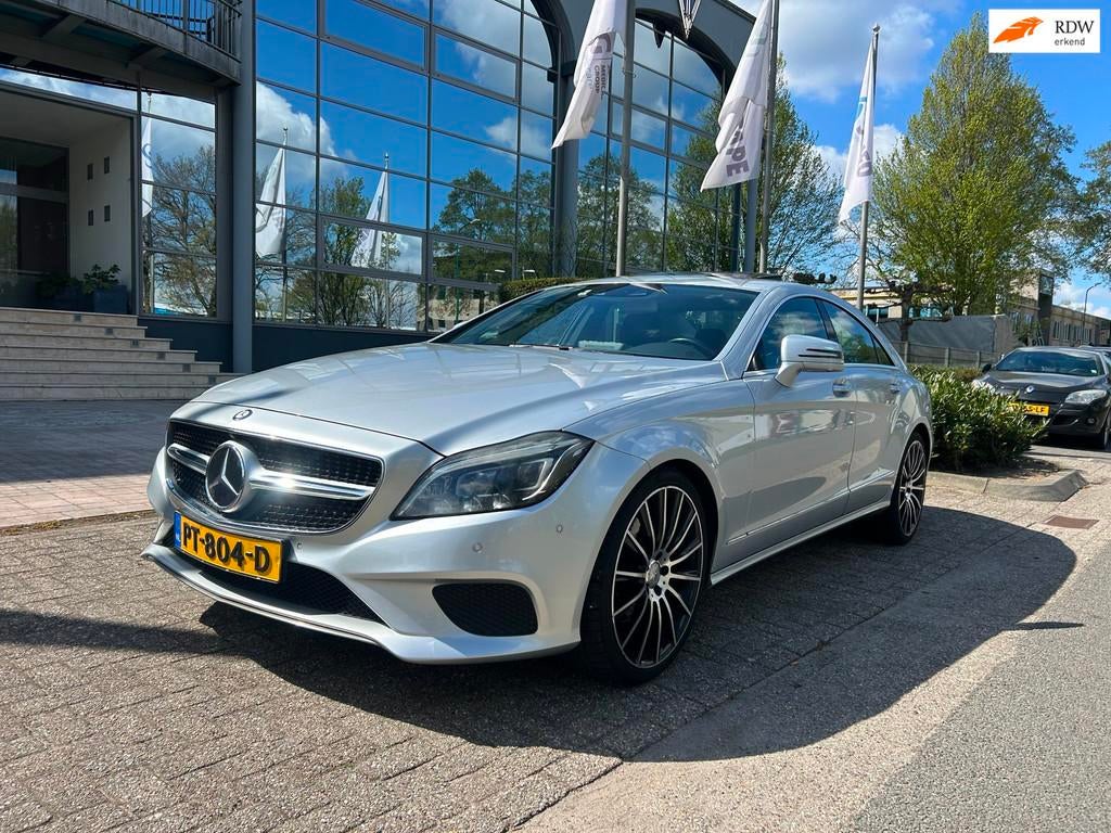 Mercedes-Benz CLS-klasse 220 d AMG Sport Edition aut, Achterwielaandrijving, Gebruikt, Automatische klimaatregeling, Leder