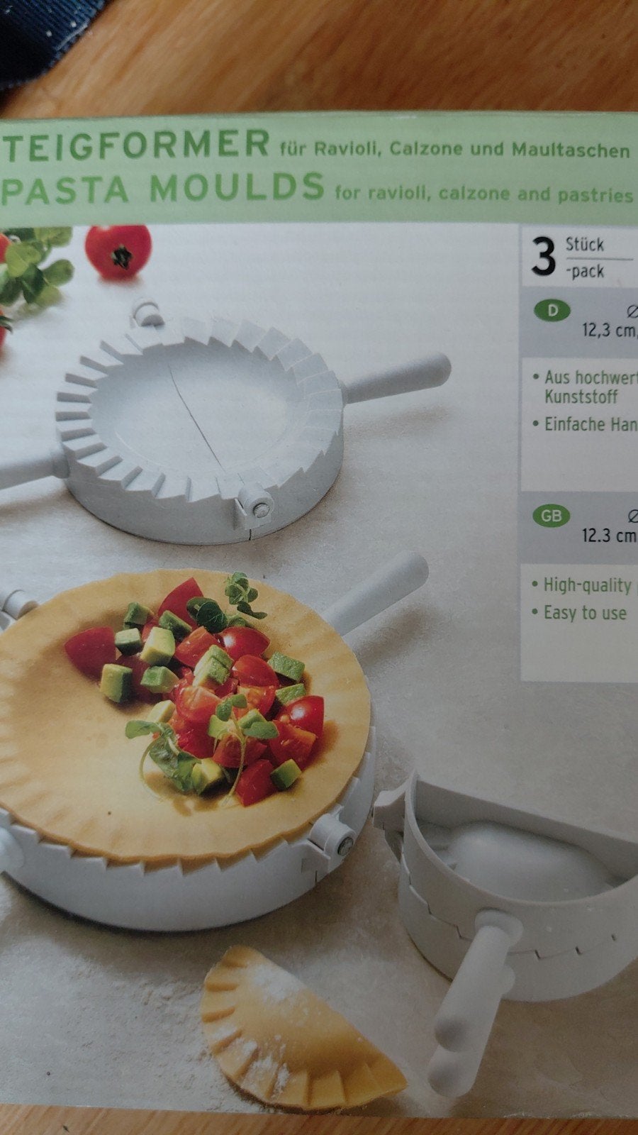 Pasta en raviolipers, Kunststof, Nieuw, Ophalen of Verzenden, Pastamachine