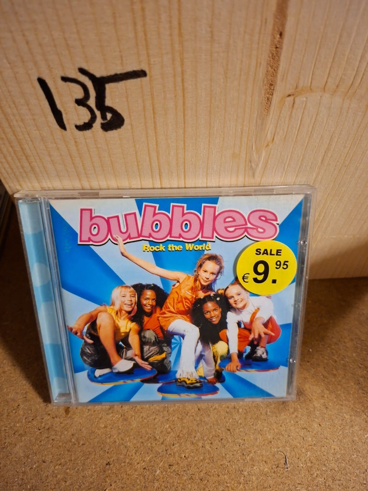 Bubbles - Rock the World CD (kinderpop), 6 tot 9 jaar, Gebruikt, Ophalen of Verzenden, Muziek