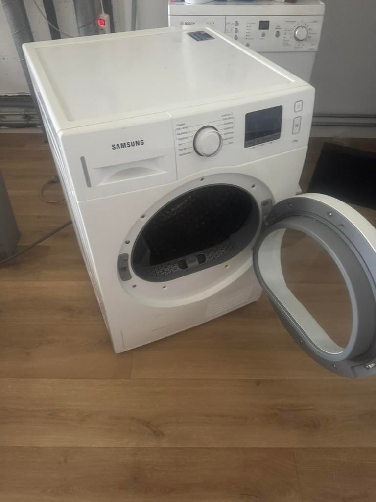 Defect Wasdroger samsung GRATIS! Advertentie LEZEN !!, Ophalen of Verzenden, Gebruikt, 1200 tot 1600 toeren, 85 tot 90 cm