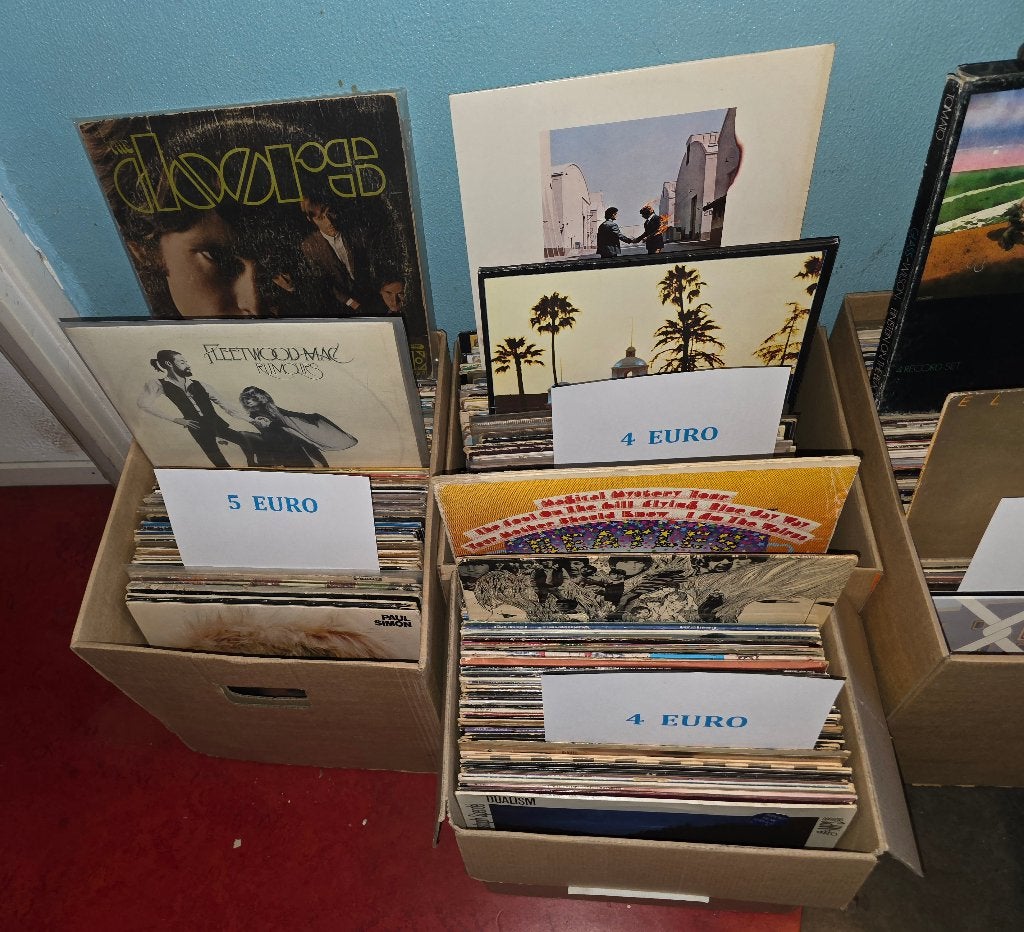 Grote Vinyl verkoop uit privé collectie, Cd's en Dvd's, Vinyl | Rock, Ophalen, Gebruikt, 1980 - 1989, 12 inch