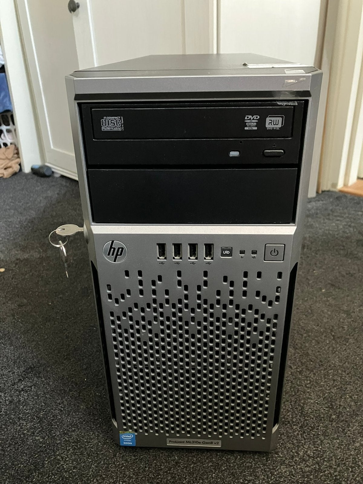 HP Proliant ML310e server, Computers en Software, Servers, Ophalen, Gebruikt, 16 GB, 2 tot 3 Ghz