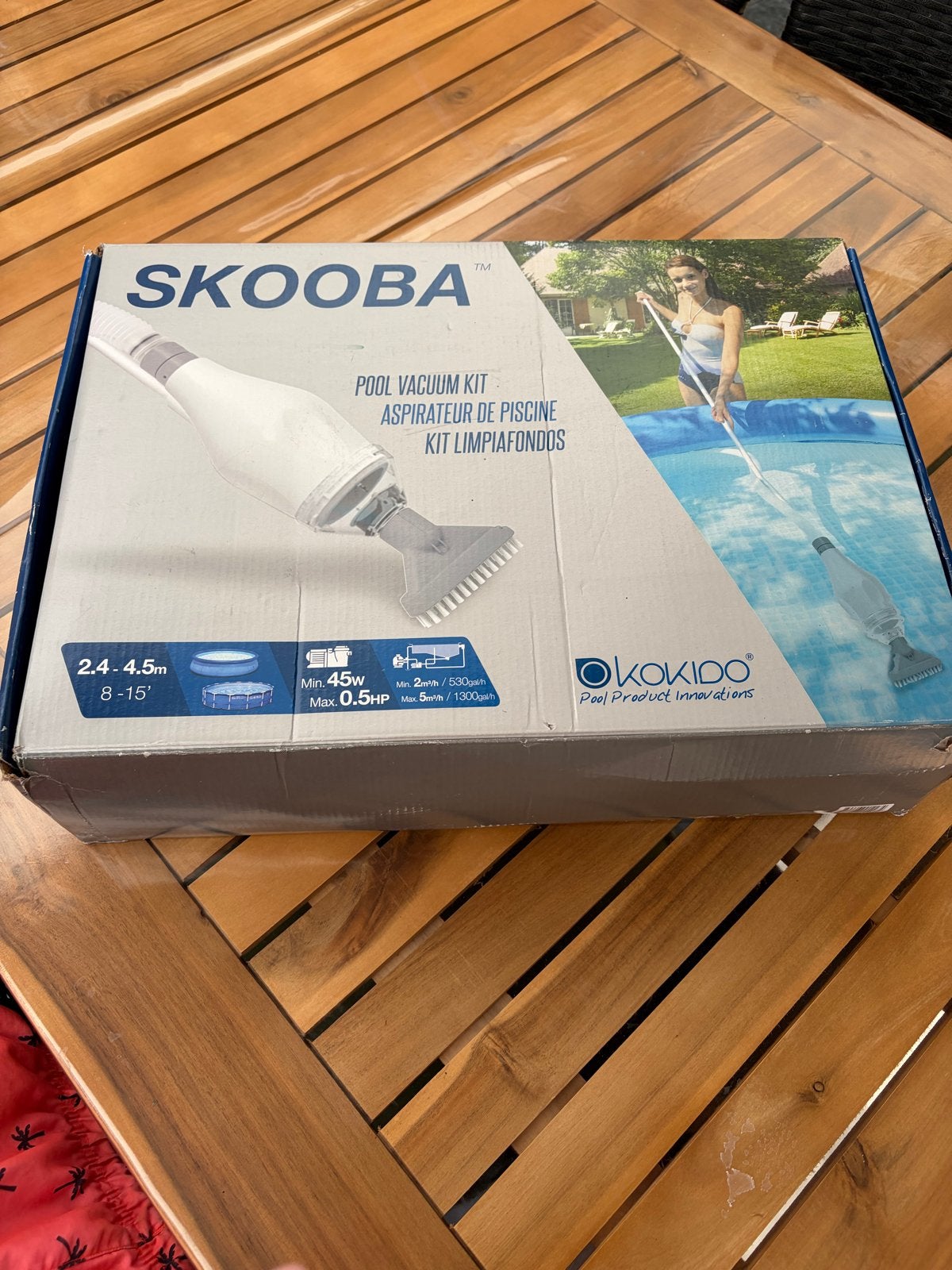 Skooba Okiddo Zwembadstofzuiger - Nieuw in doos, Tuin en Terras, Ophalen, Zo goed als nieuw, Overige typen