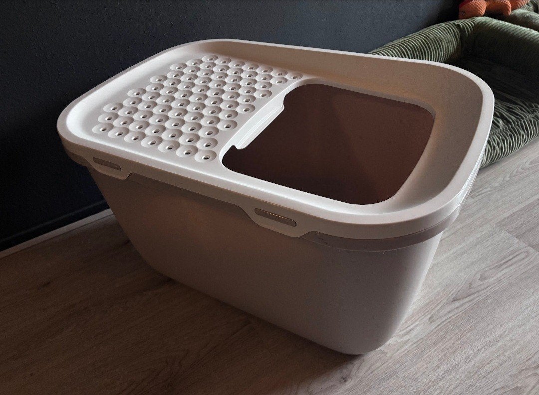 XXL hop-in kattenbak, Ophalen, Zo goed als nieuw