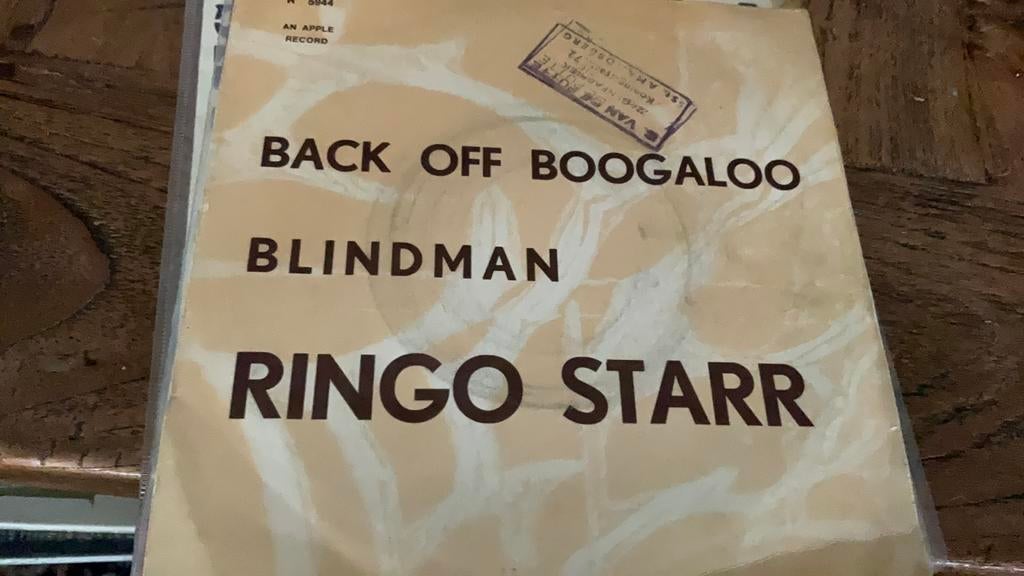 Ringo Star, from the Beatles. Back of Boogaloo, Ophalen of Verzenden, Zo goed als nieuw, Pop