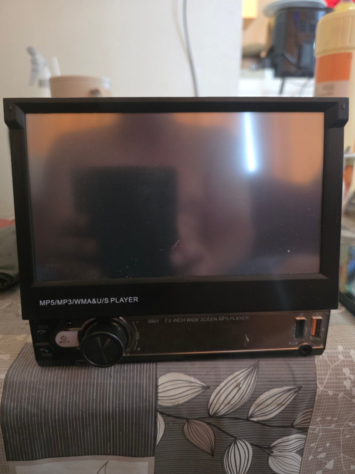 MP5/MP3/WMA&U/S Speler - 7.0 inch breed scherm, Ophalen, Gebruikt