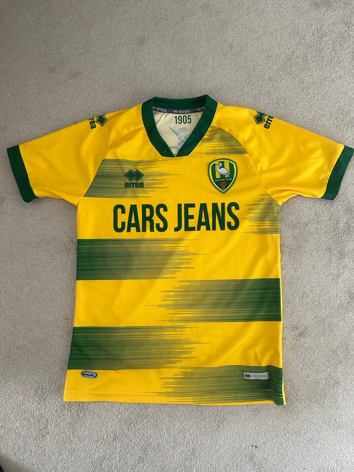ADO Den Haag Thuisshirt 2021/2022 - Maat M, Maat 48/50 (M), Geel, Ophalen of Verzenden, Zo goed als nieuw
