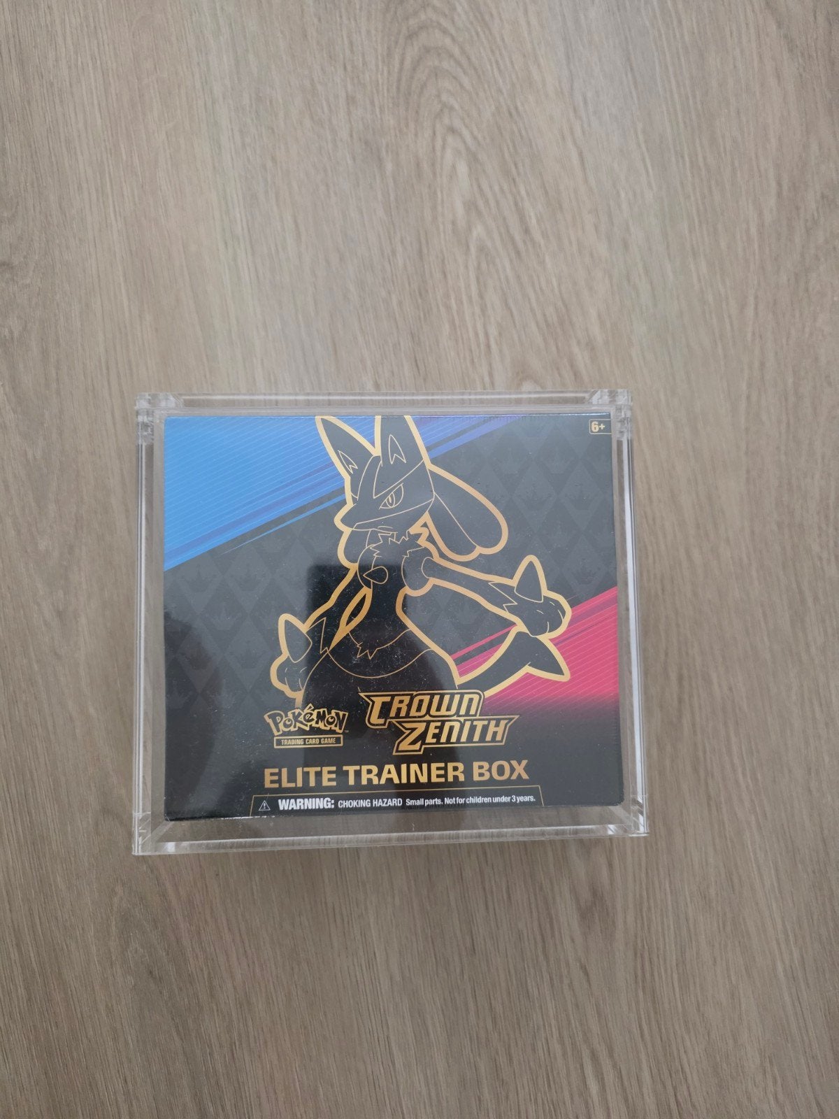 Pokémon Crown Zenith ETB + Acryl Display Case, Ophalen of Verzenden