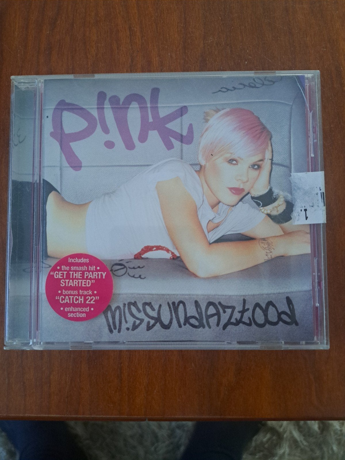 P!nk - Missundaztood CD (Pop, Rock), Gebruikt, Met bonustracks, Pop, Ophalen of Verzenden