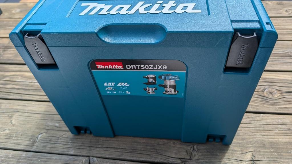 Makita DRT50ZJX9 18V Boven- en Kantenfrees NIEUW, Kantenfrees, Accu, Nieuw, Ophalen of Verzenden