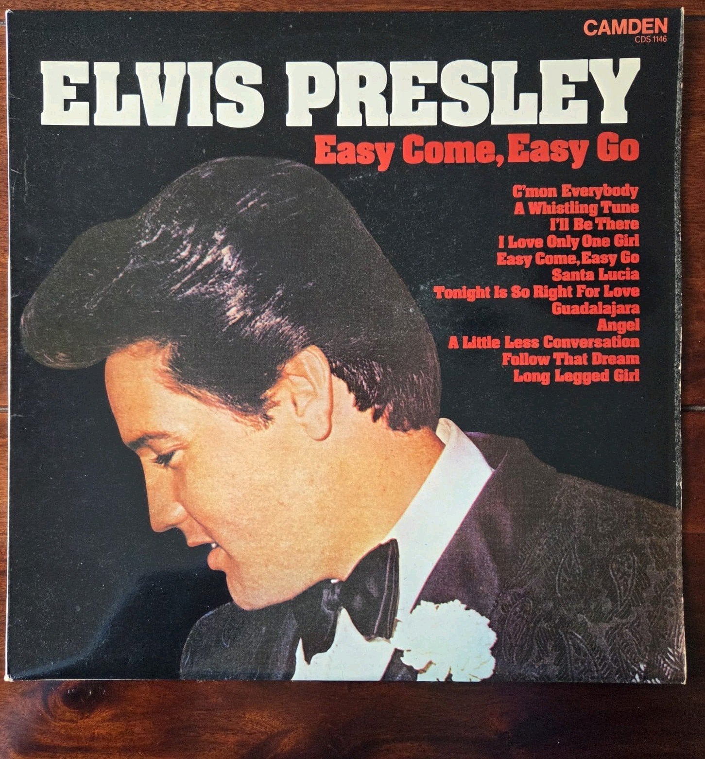 Elvis presley easy come easy go LP, Ophalen of Verzenden, 12 inch, Poprock