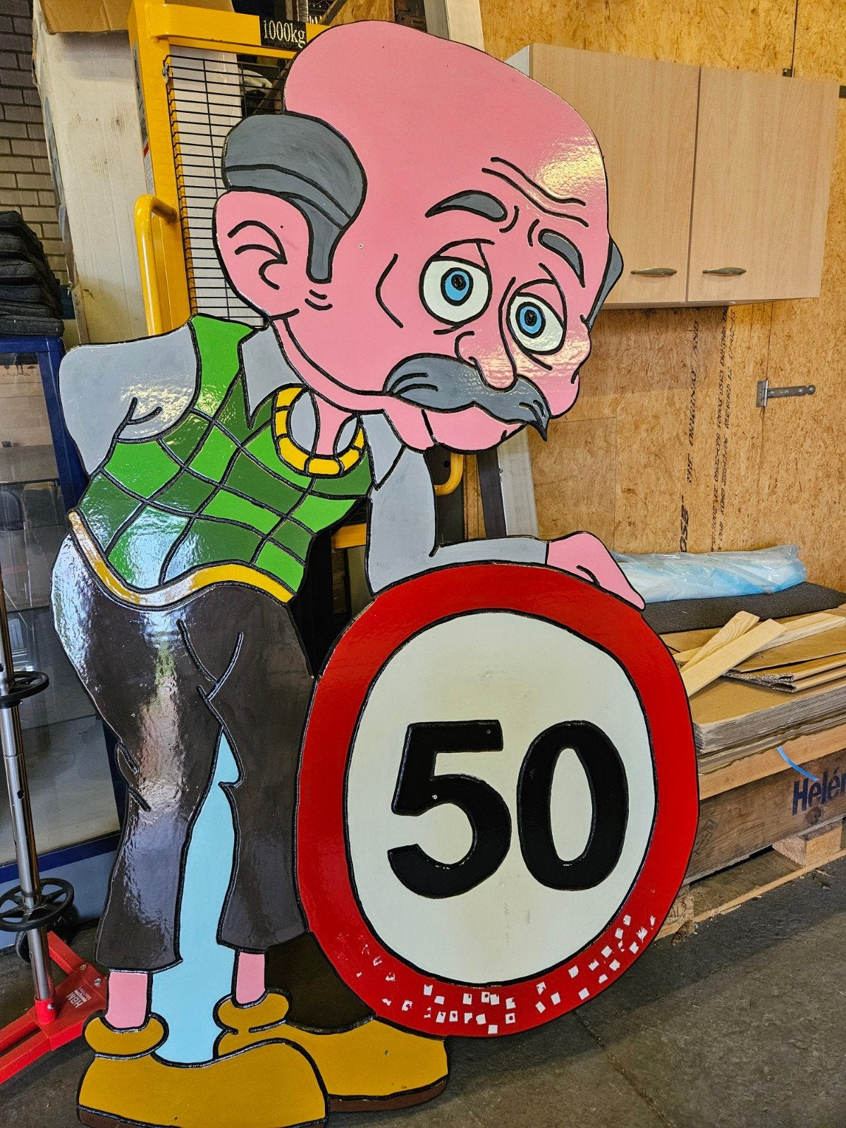 Bord Abraham, 200x140cm, Ophalen