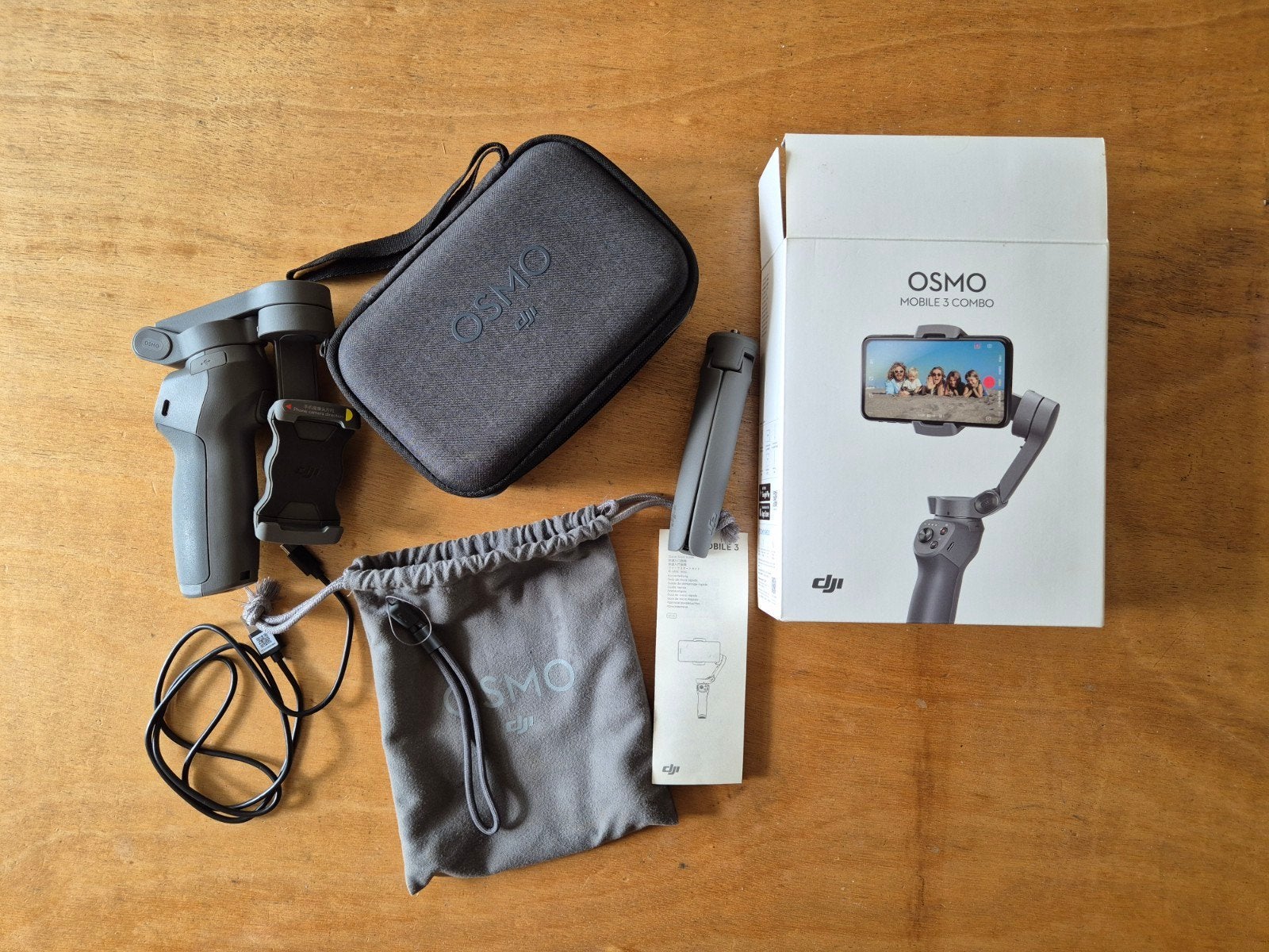 DJI Osmo Mobile 3 Combo, Ophalen of Verzenden, Zo goed als nieuw, Minder dan 150 cm, Overige typen
