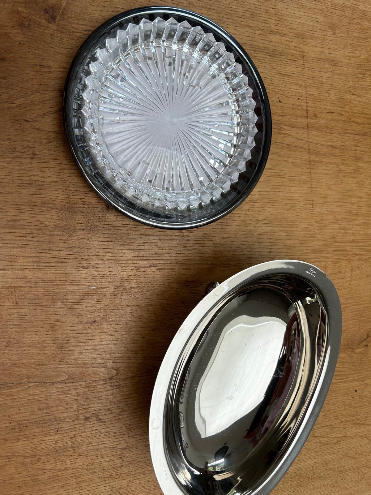 Silver plated bonbonschaaltjes twee stuks, Ophalen of Verzenden, Huis en Inrichting