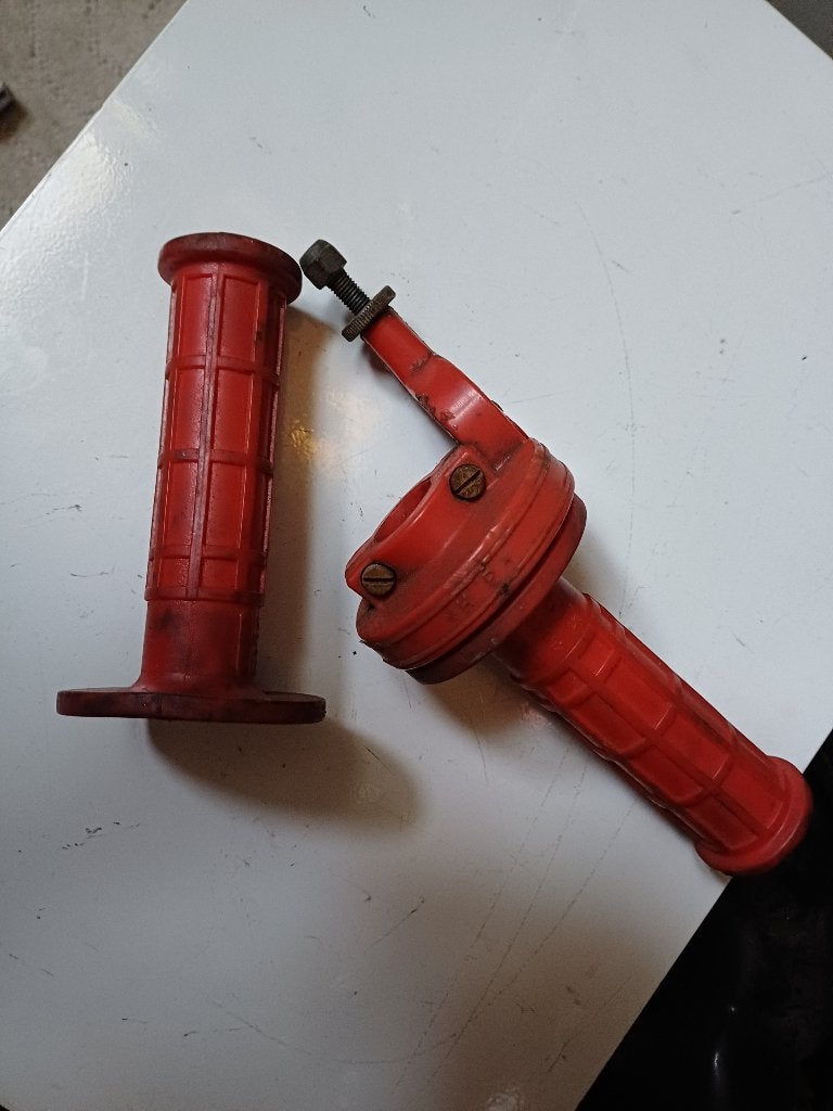 Snelgas hendel met handvat set gebruikt, Motoren, Ophalen of Verzenden, Gebruikt