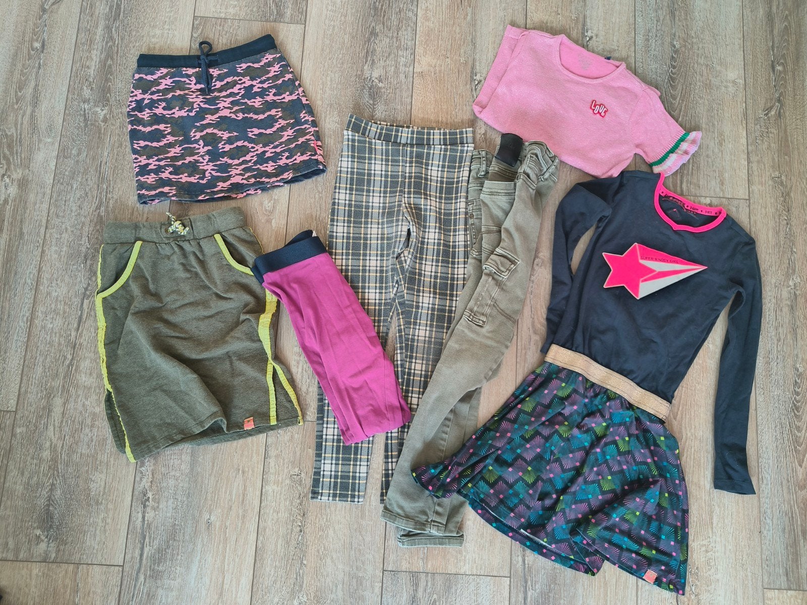 Kledingpakket Meisje Maat 134/140 zara, b.nosy, h&m, quapi, Meisje, Ophalen of Verzenden, Zo goed als nieuw, Setje