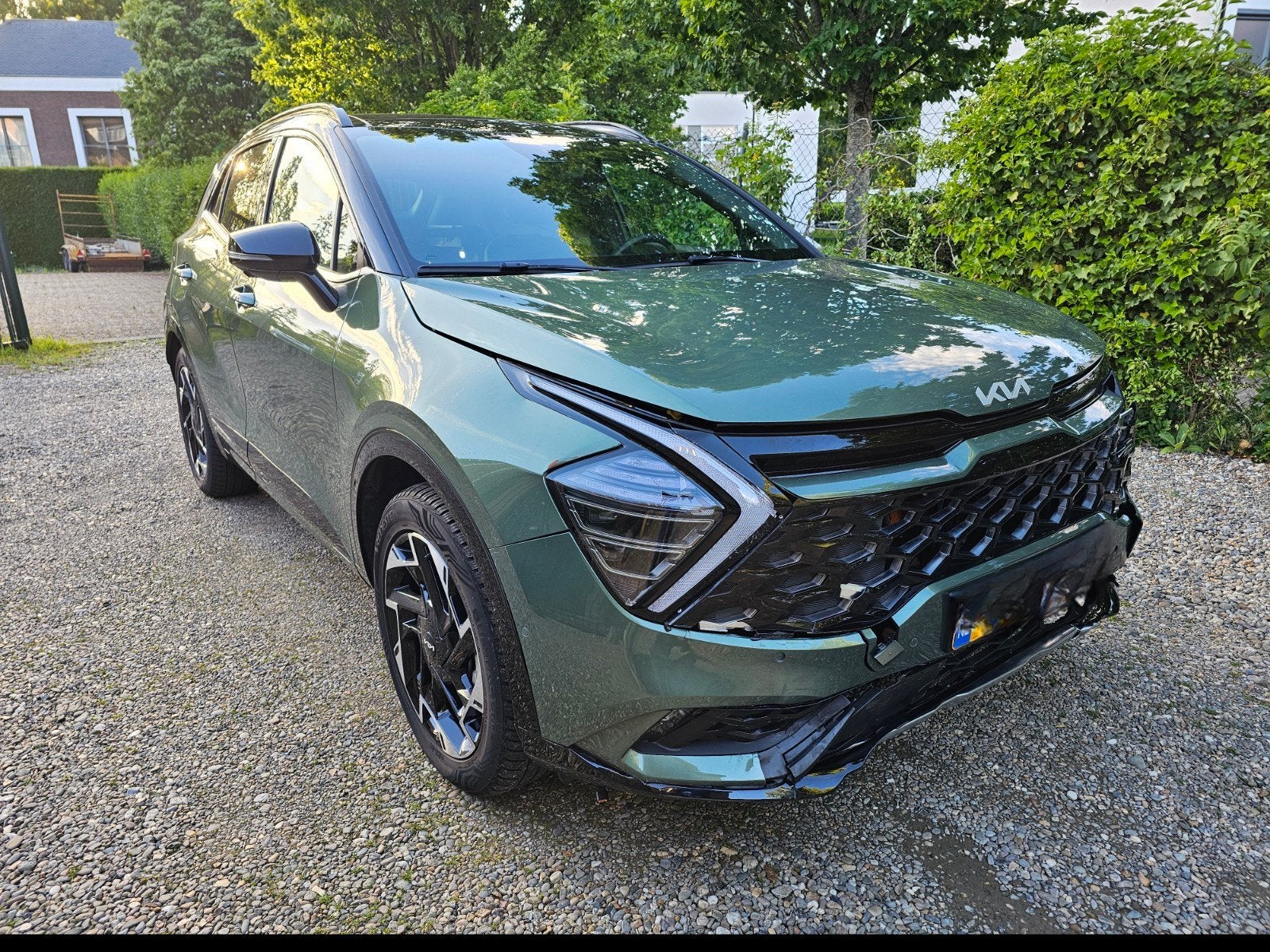 Kia sportage hybrid  schroefschade, Ophalen, Benzine