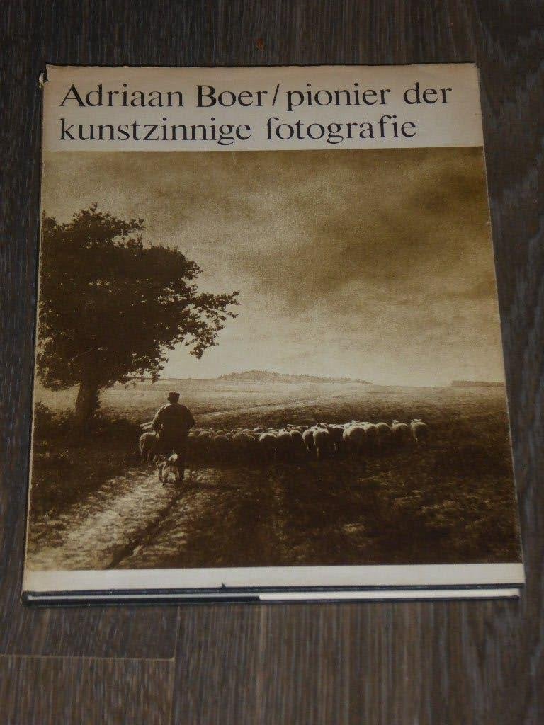 Adriaan Boer - pionier der kunstzinnige fotografie, Adriaan Boer, Ophalen of Verzenden, Gelezen, Fotografen