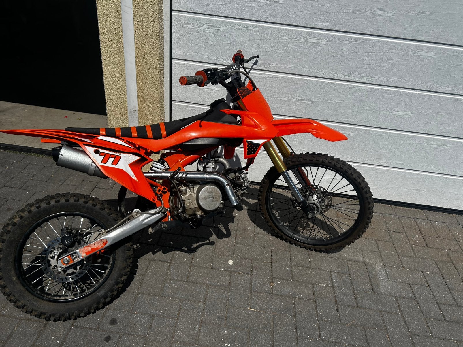 Ultra Crossmotor 140cc opknapper, Ophalen of Verzenden, Zo goed als nieuw, Overige merken