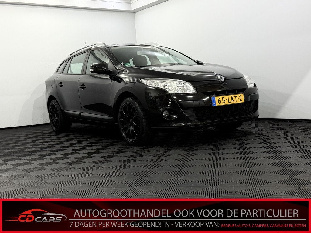 Renault Mégane Estate 1.6 Expression Clima, Navi, Lichtmeta, Voorwielaandrijving, Stof, Gebruikt, 4 cilinders