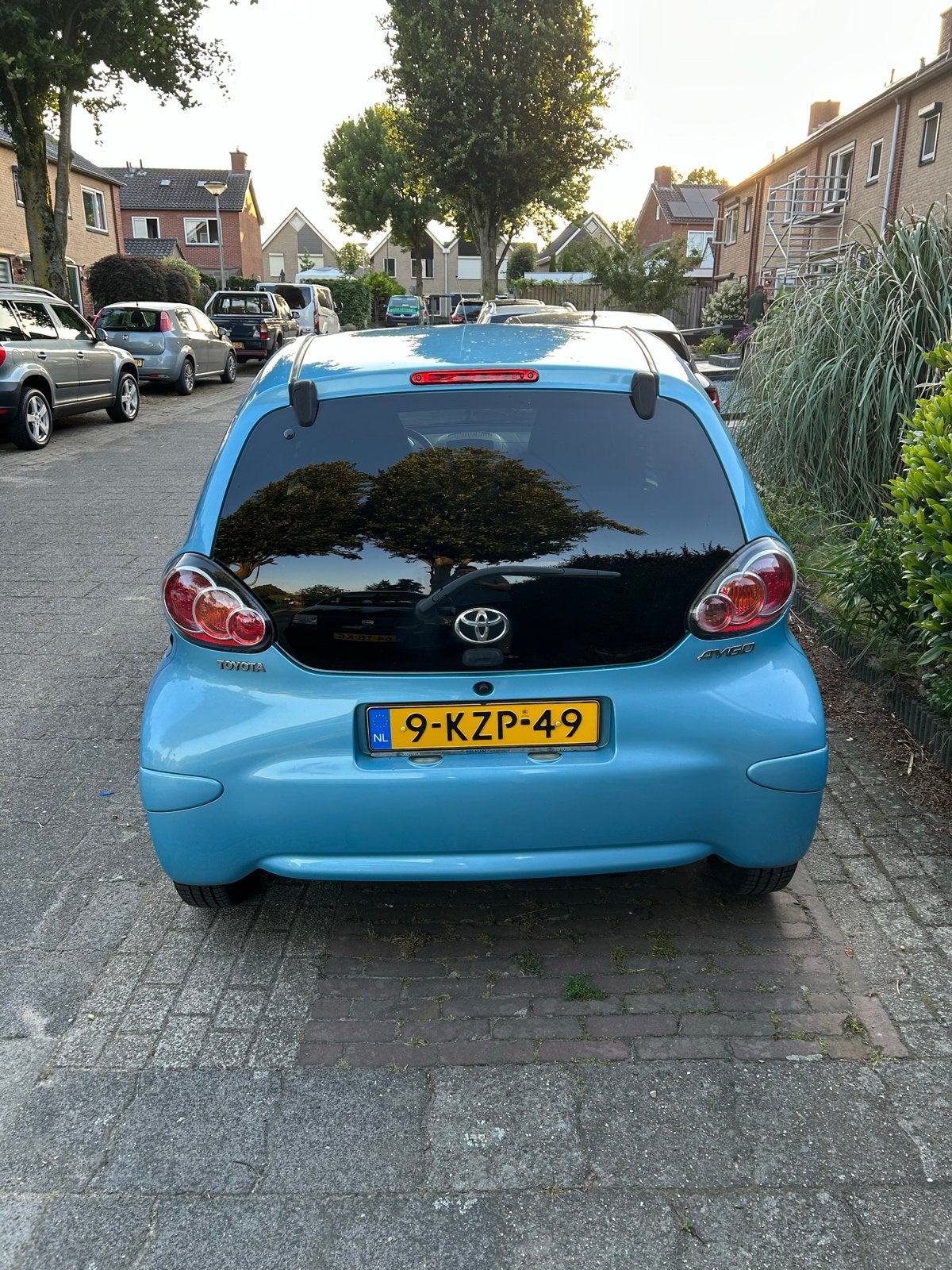 Toyota Aygo 1.0 12V Vvt-i 5DRS 2013 Blauw, Voorwielaandrijving, Origineel Nederlands, Handgeschakeld, Particulier