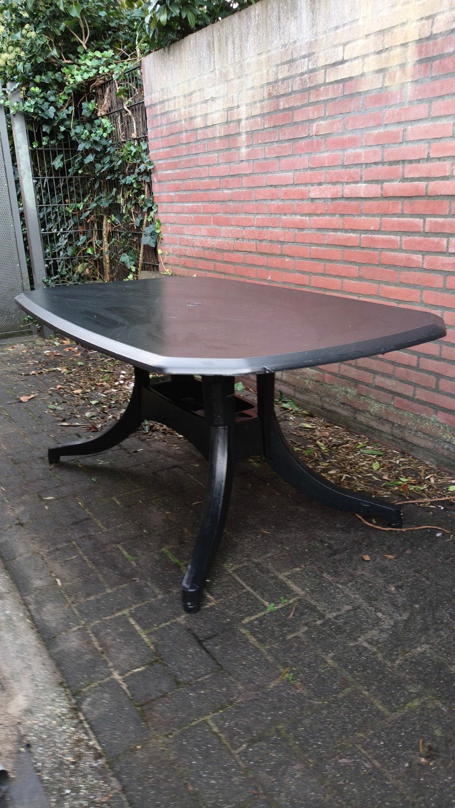 Hartmann tuintafel (Gratis), Tuin en Terras, Ophalen, Gebruikt, Rechthoekig