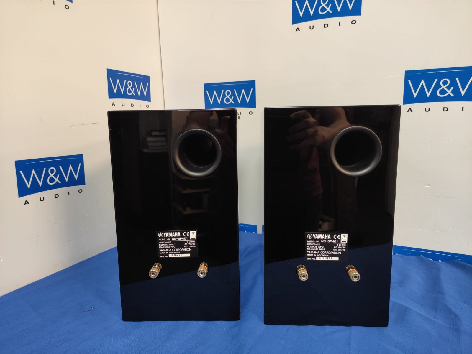 Yamaha NS-BP401 Boekenplankluidsprekers Hoogglans Zwart, Overige merken, Gebruikt, ., Ophalen of Verzenden